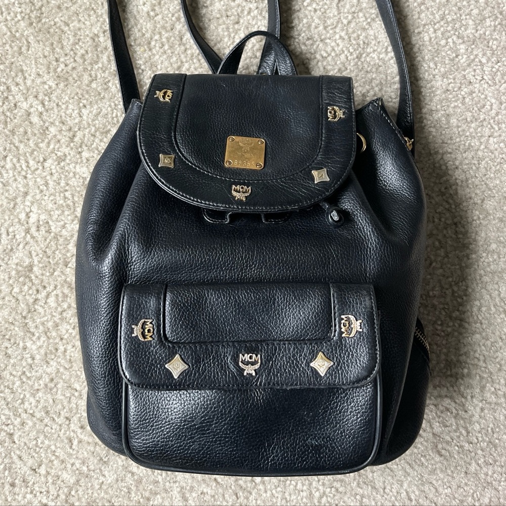 Mcm vintage bagpack authentic